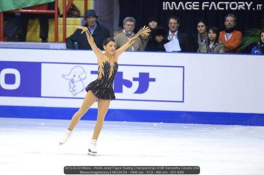2013-03-02 Milano - World Junior Figure Skating Championships 9196 Samantha Cesario USA
